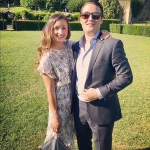 IRO Sparkly midi dress